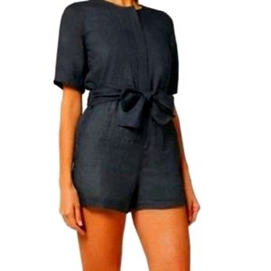 Banana Republic Navy Romper